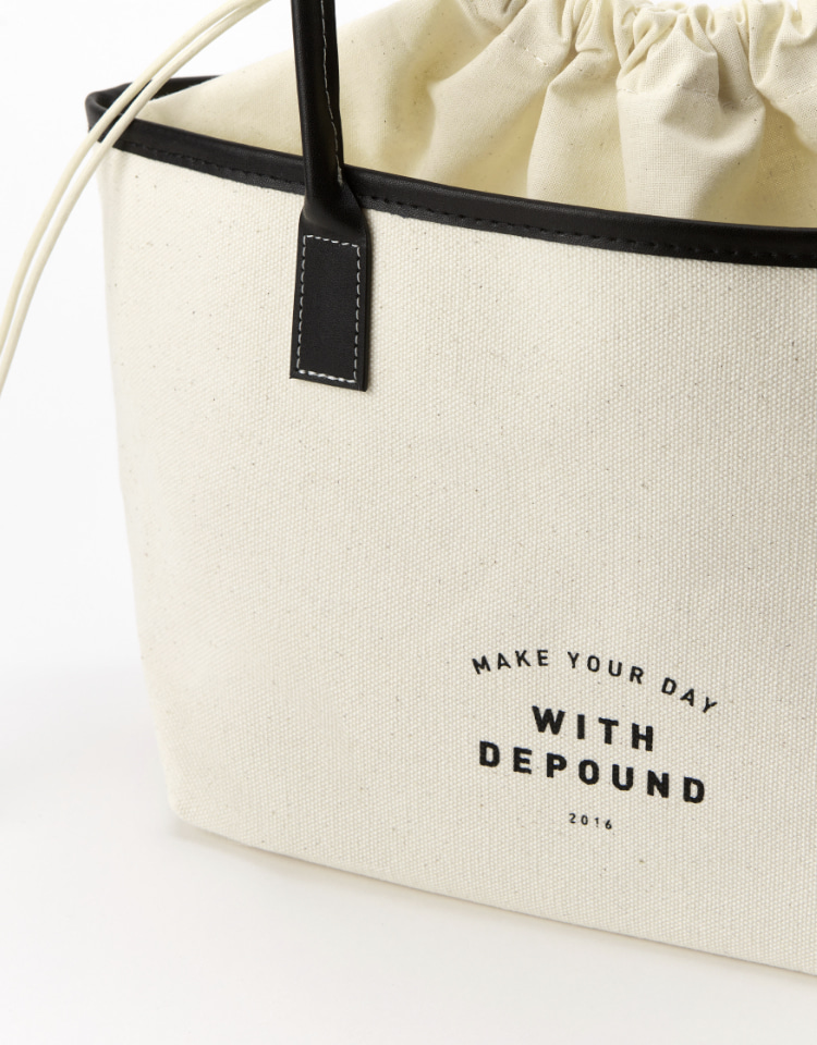 international] day bag (shopper S) - black - DEPOUND CO LTD